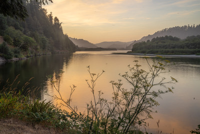 Dusk on the Klamath River
