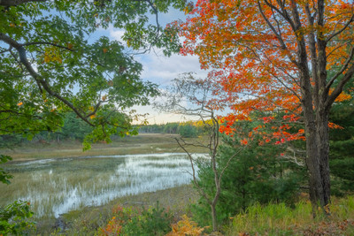 Evening on Duck Hills Pond