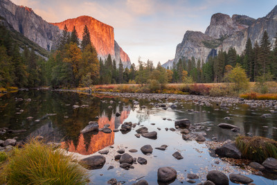 Sunset - Late Autumn in Yosemite