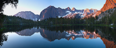 Dawn - Temple Crag and the Palisades