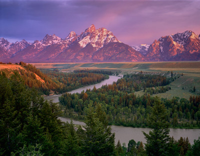 Snake River Overlook  and the Grand Teton