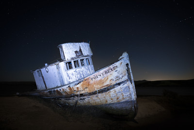 Old Fishing Boat, Tomales Bay