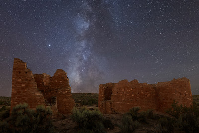 Milky Way and Hovenweep Castle