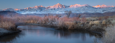 Winter Dawn, the Owens Valley