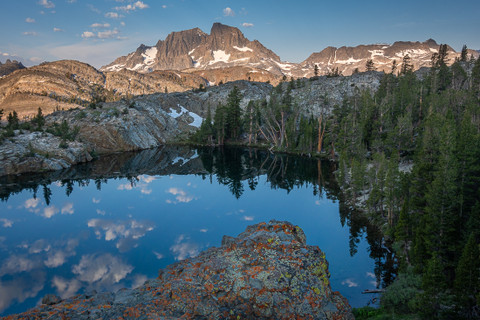 Dawn over the Ritter Range, Ansel Adams Wilderness