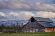 A Winter View with Mount Shasta