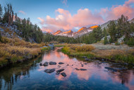 Dawn - Bear Creek Spire and Little Lakes Valley