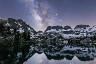 A Heartbeat at Lake Ediza and the Milky Way