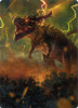 Modern Horizons 2 Art Card: Thrasta, Tempest's Roar (#42) | Modern Horizons 2
