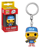 Pocket POP! Keychain: The Simpsons - USA Homer