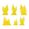 Battlefield in a Box - Citrine Crystals (Yellow) (x6) 15mm