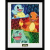 Pokemon - Starters Neon Glow Collector Print