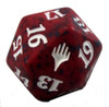 Magic Duel Deck Planeswalker Spindown Dice Red