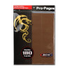10ct/1 Pack 18-Pocket Pro Pages Side-Loading - Brown
