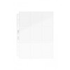 100ct 9-Pocket Clear Toploading Page with 11 Holes