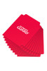 Card Dividers Standard Size Red (10)