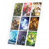 10ct/1 Pack 18-Pocket Pages Side-Loading - White