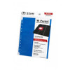 10ct/1 Pack 18-Pocket Pages Side-Loading - Blue
