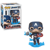 POP! Marvel - Avengers Endgame #573 Captain America with Broken Shield & Mjolnir