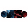 Ice Comets / Fiery Nebula Double-Sided Gaming Mat