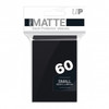 Pro-Matte Black Small Deck Protector Sleeves 60ct