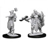 D&D Nolzur's Marvelous Miniatures - Half-Orc Female Barbarian (73703)