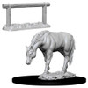 WizKids Deep Cuts Miniatures (Wave 10) - Horse & Hitch