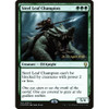 Steel Leaf Champion (Dominaria Prerelease foil)