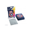 Marvel Champions Art Sleeves: Captain America (50+1 Sleeves)