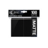 Eclipse Matte Standard Sleeves (100) - Jet Black