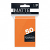 Pro-Matte Orange Standard Deck Protector Sleeves 50ct