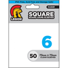 #6 Square Board Game Sleeves (50)