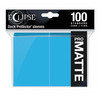 Eclipse Matte Standard Sleeves (100) - Sky Blue