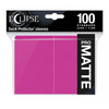 Eclipse Matte Standard Sleeves (100) - Hot Pink