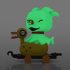 POP! Trains #10 The Nightmare Before Christmas - Zero in Duck Cart (Glow in the Dark) (Magic Madhouse Exclusive)