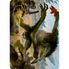 Adventures in the Forgotten Realms Art Card: Troll (Gold Signature)