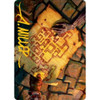 Adventures in the Forgotten Realms Art Card: Dungeon Map (Gold Signature)