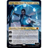 Teferi, Who Slows the Sunset (Borderless Art foil) | Innistrad: Midnight Hunt