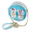 Disney: Snowman Mickey & Minnie Snow Globe Crossbody Bag