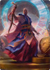 Teferi, Who Slows the Sunset Art Card