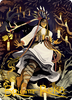Candlegrove Witch (#76) Art Card (Gold Signature)