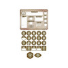 Dungeons & Dragons 5th Edition: Ranger Token Set (Player Board & 23 tokens)