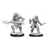 D&D Nolzur's Marvelous Miniatures - Bugbear Male Barbarian & Bugbear Female Rogue (90311)