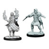Critical Role Unpainted Miniatures - Hollow One Male Rogue and Sorcerer (90380)