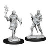 Critical Role Unpainted Miniatures - Pallid Elf Male Rogue and Bard (90381)