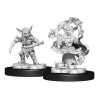 Critical Role Unpainted Miniatures - Goblin Female Sorcerer and Rogue (90388)