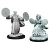 Critical Role Unpainted Miniatures - Human Female Graviturgy and Chronurgy Wizards (90391)