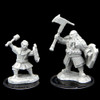 Critical Role Unpainted Miniatures - Kymal Militia Brawler & Jorenn Militia Holy Axeman (90467)