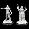 Critical Role Unpainted Miniatures - Turst Militia Swordsman & Lyrengorn Holy Priest (90468)