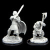 Critical Role Unpainted Miniature Wave 2 - Westruun Militia Swordsman & Kraghammer Axeman